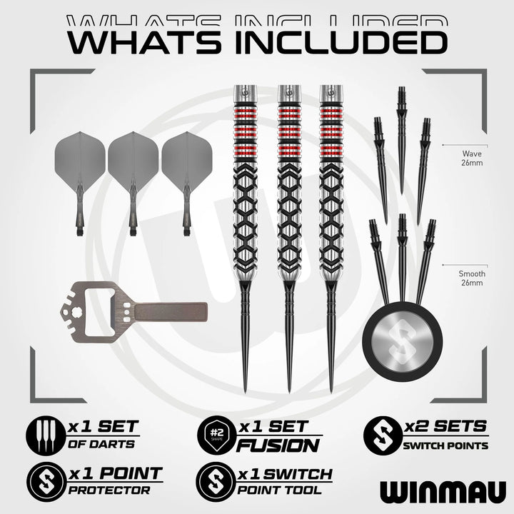 Fornax Parallel Switch Point Darts 90% Tungsten