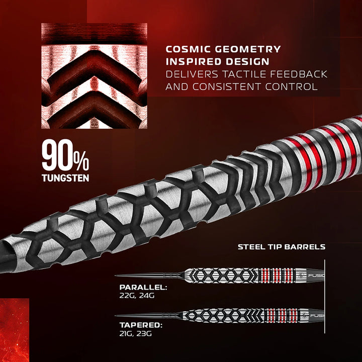 Fornax Parallel Switch Point Darts 90% Tungsten