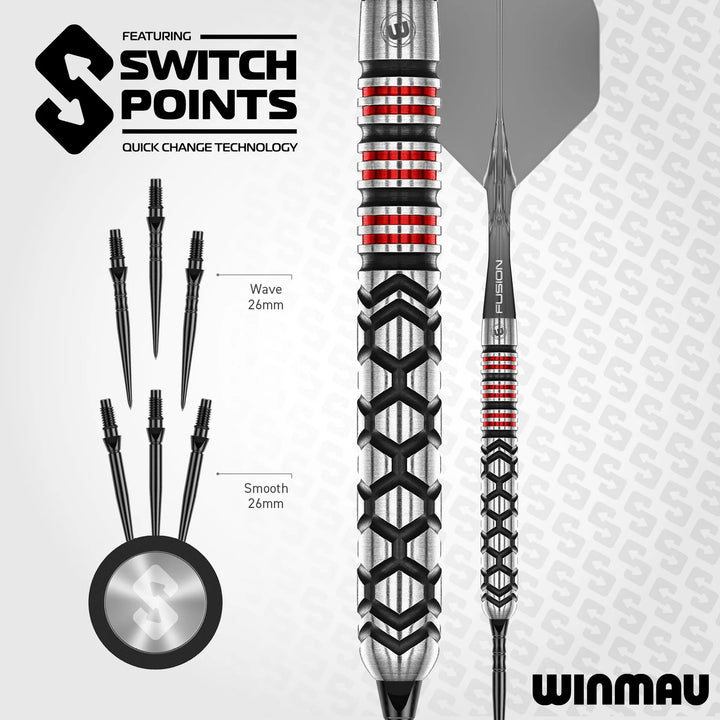 Fornax Parallel Switch Point Darts 90% Tungsten