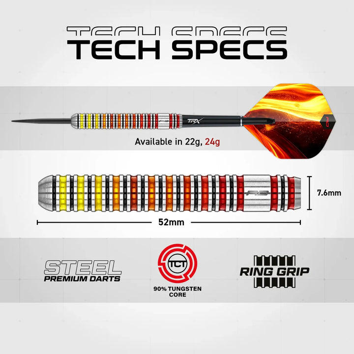 Furnace Steel Tip Darts 90% Tungsten Core
