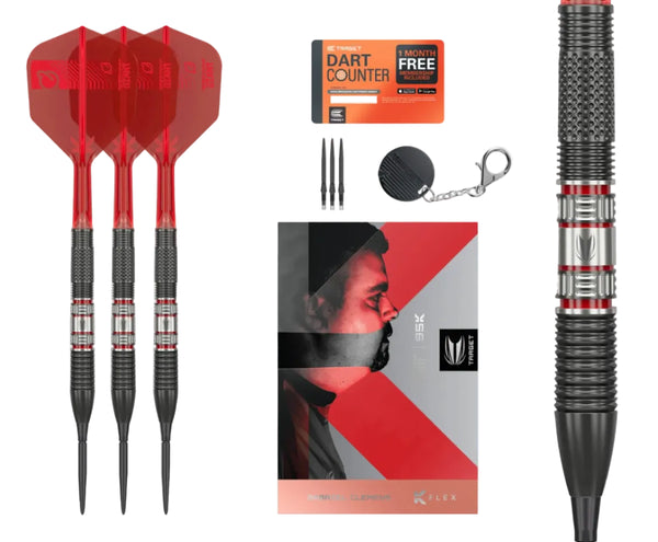 Gabriel Clemens 95K Swiss Point Darts 95% Tungsten