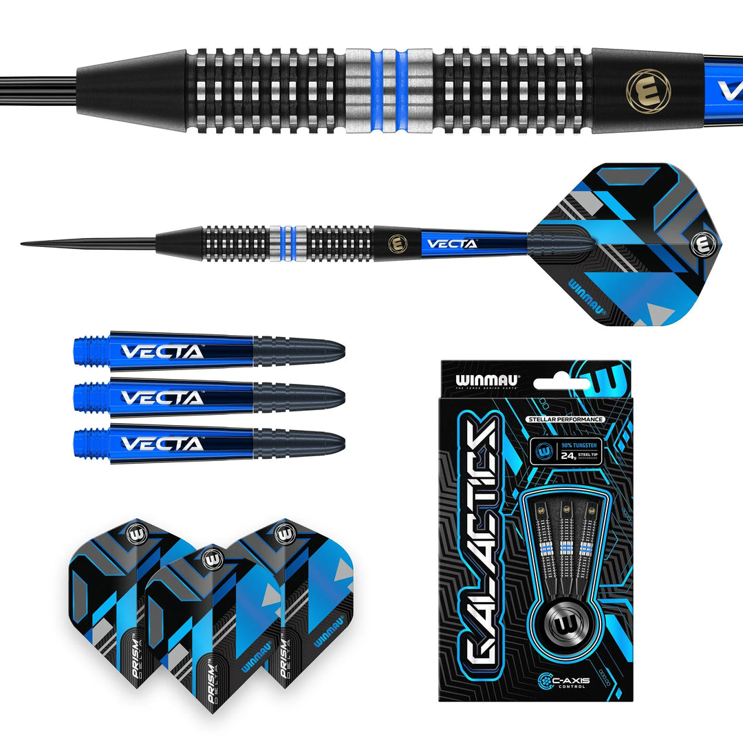 Galactics Steel Tip Darts 90% Tungsten