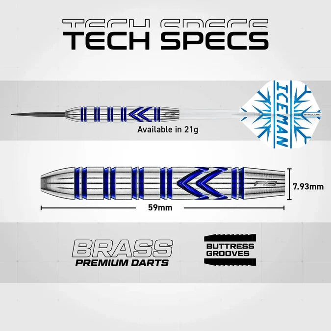 Gerwyn Price Brass Steel Tip Darts