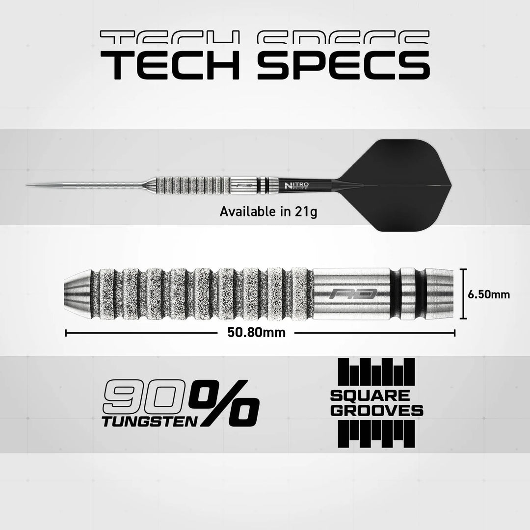 Gian Van Veen Tour Edition Switch Point Darts 90% Tungsten
