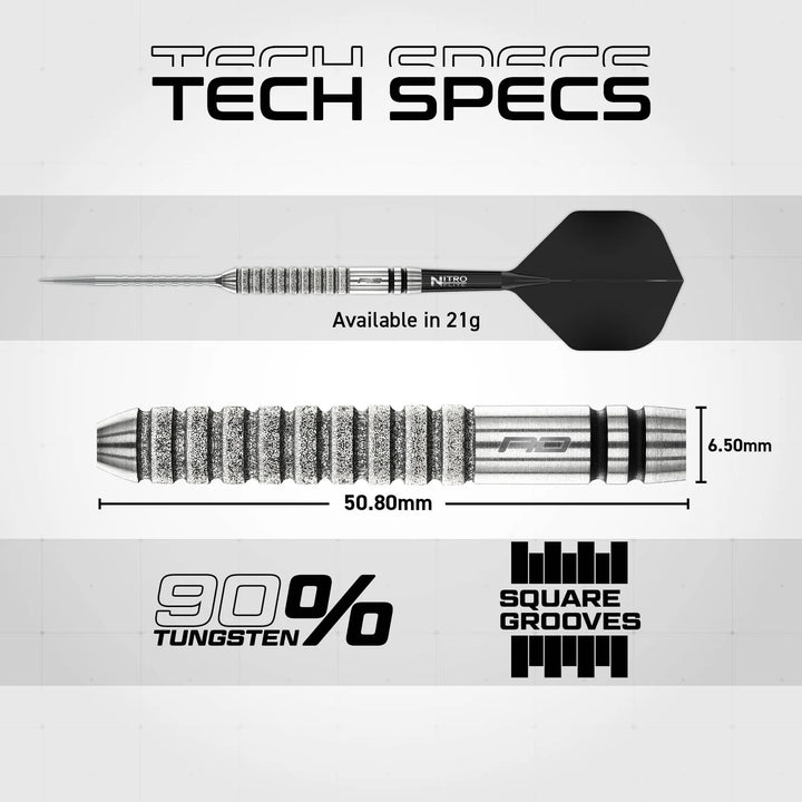 Gian Van Veen Tour Edition Switch Point Darts 90% Tungsten