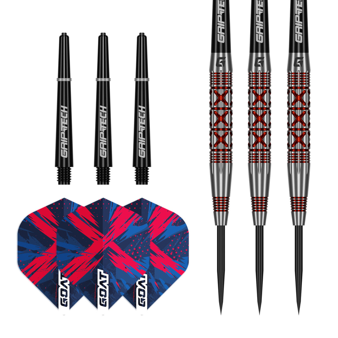 GOAT Strike Steel Tip Darts 90% Tungsten