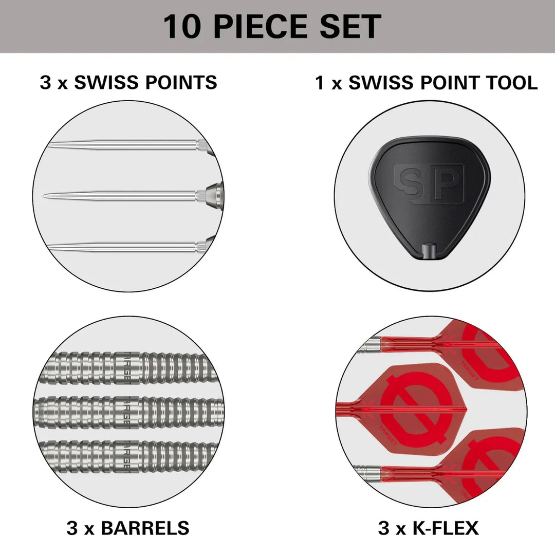 Target Group ∅ 01 Swiss Point Darts 50% Tungsten
