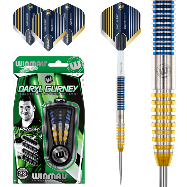 Daryl Gurney SC-1.0 Series Steel Tip Darts 90% Tungsten