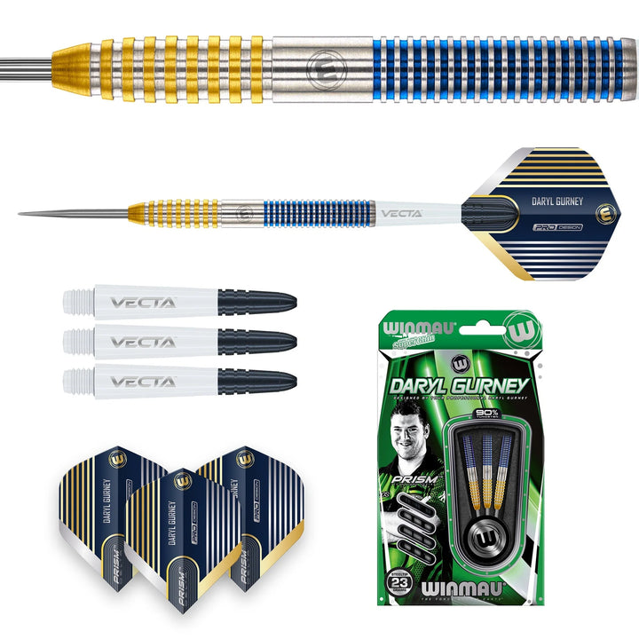 Daryl Gurney SC-1.0 Series Steel Tip Darts 90% Tungsten