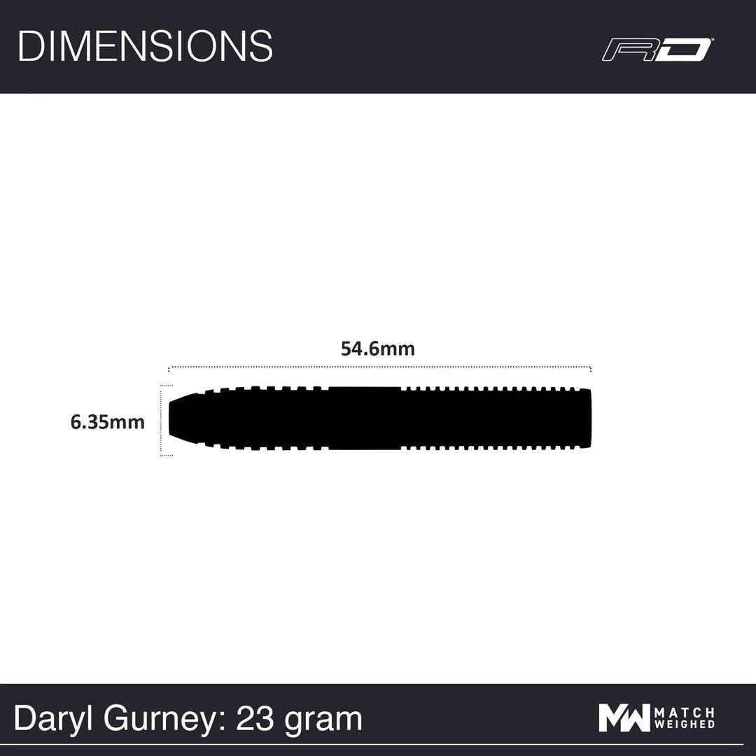 Daryl Gurney SC-1.0 Series Steel Tip Darts 90% Tungsten