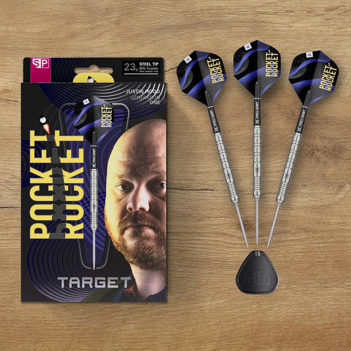 Justin Hood Swiss Point Darts 90% Tungsten