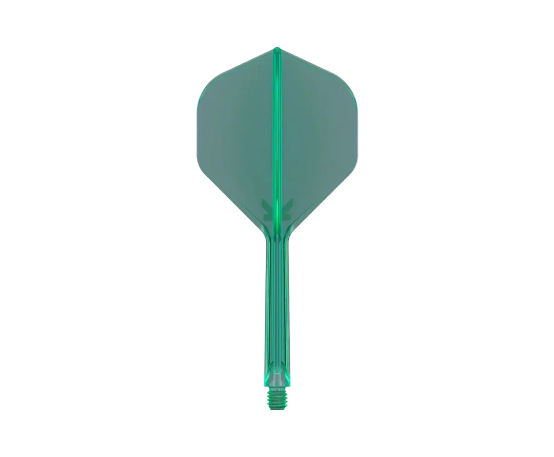 Green K-Flex No.2 Moulded Flight and Shaft System