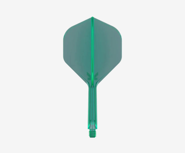 Green K-Flex No.2 Moulded Flight and Shaft System