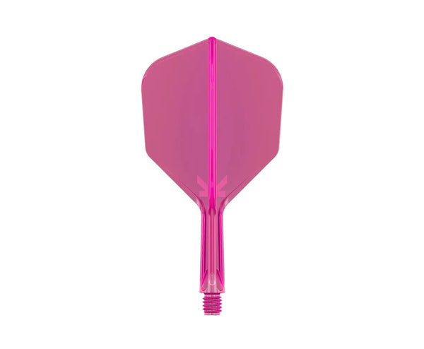 Target K-Flex No.6 Moulded Flight and Shaft System - Neon Pink