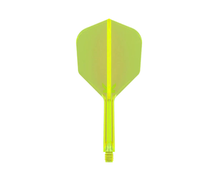 Target K-Flex No.6 Moulded Flight and Shaft System - Neon Yellow