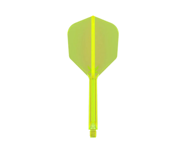 Target K-Flex No.6 Moulded Flight and Shaft System - Neon Yellow
