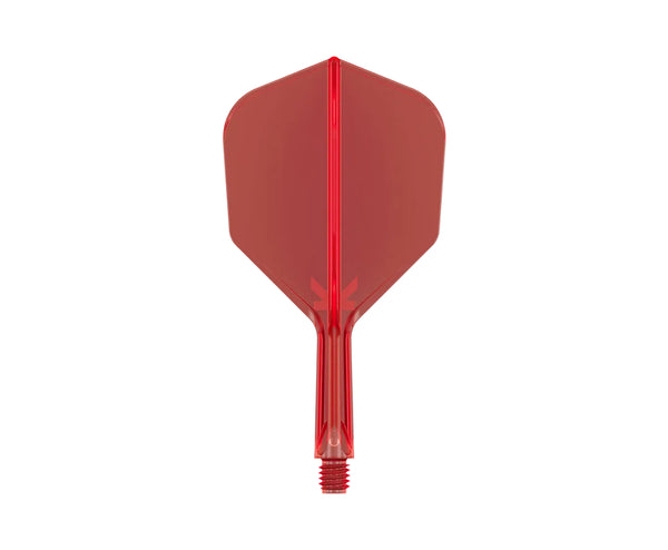 Target K-Flex No.6 Moulded Flight and Shaft System - Red