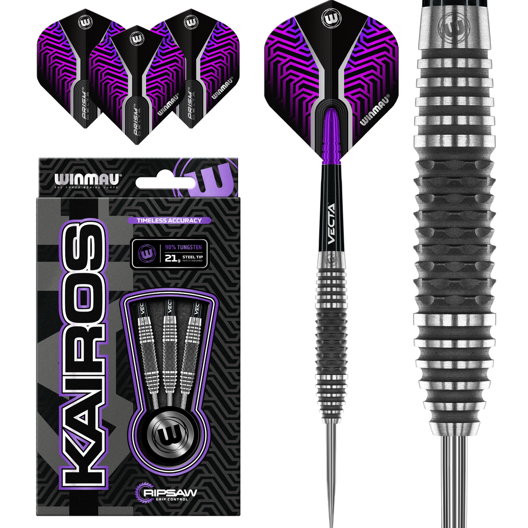 Kairos Steel Tip Darts 90% Tungsten