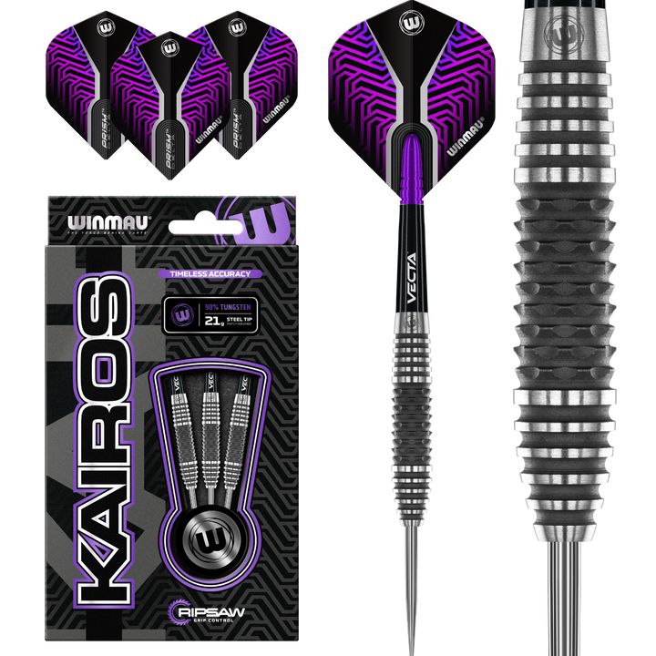 Kairos Steel Tip Darts 90% Tungsten