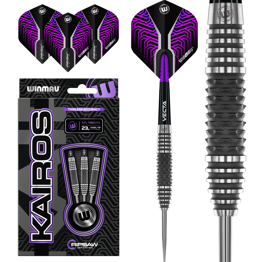 Kairos Steel Tip Darts 90% Tungsten