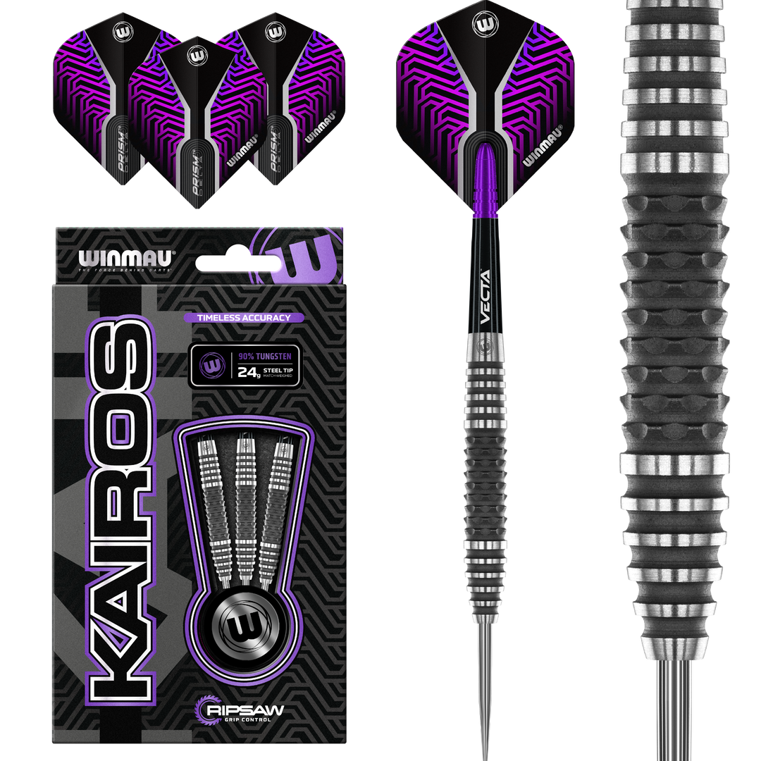 Kairos Steel Tip Darts 90% Tungsten
