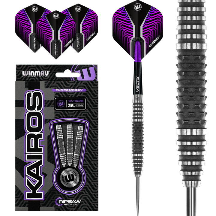 Kairos Steel Tip Darts 90% Tungsten