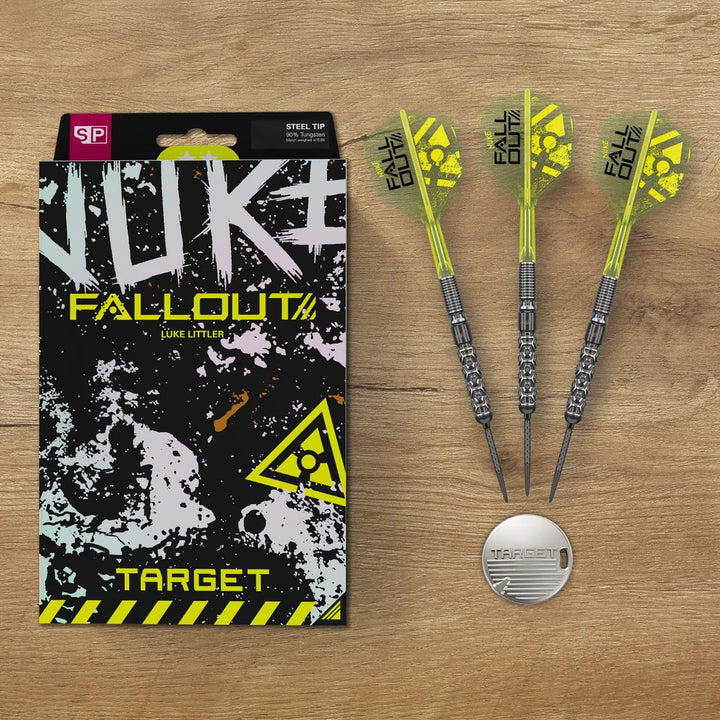 Luke Littler Fallout Swiss Point Darts 90% Tungsten