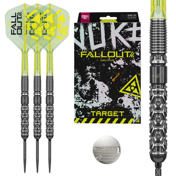 Luke Littler Fallout Swiss Point Darts 90% Tungsten