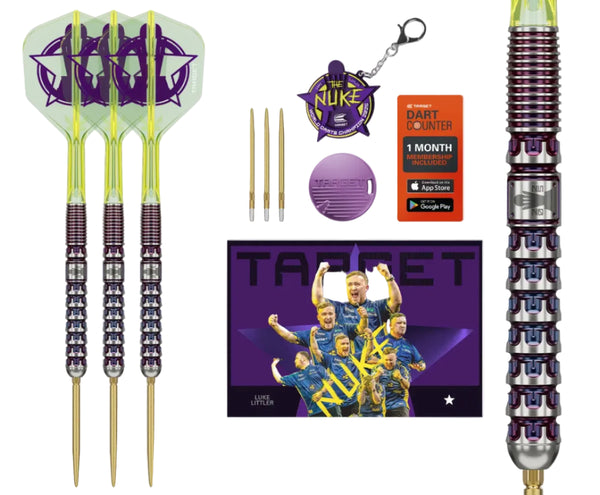 Luke Littler World Champion Swiss Point Darts 90% Tungsten