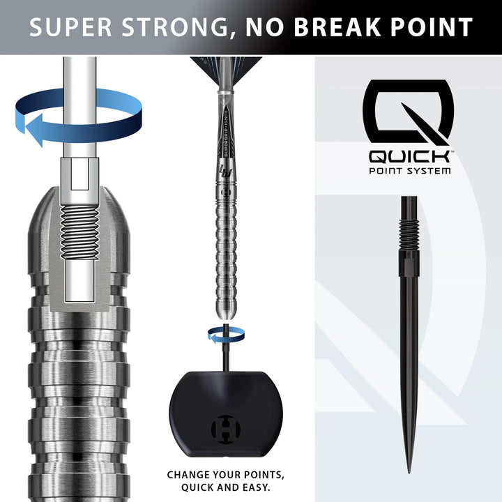 Luke Woodhouse Signature Quick Point Darts 90% Tungsten