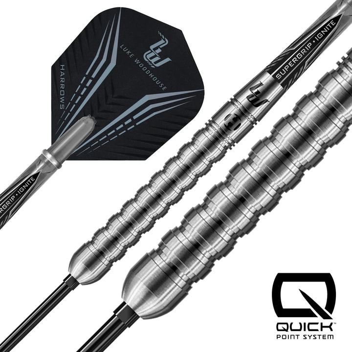 Luke Woodhouse Signature Quick Point Darts 90% Tungsten