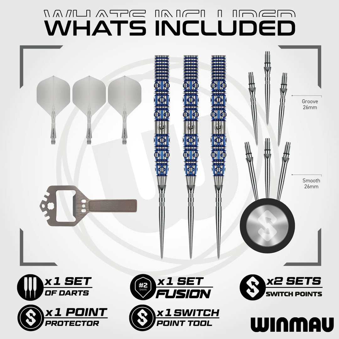 Lunaris Tapered Switch Point Darts 90% Tungsten