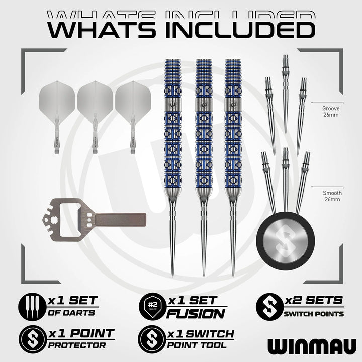 Lunaris Parallel Switch Point Darts 90% Tungsten