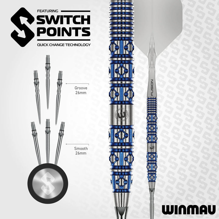 Lunaris Tapered Switch Point Darts 90% Tungsten