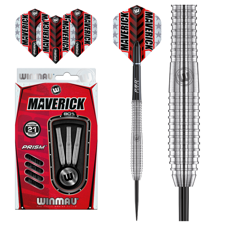 Maverick Steel Tip Darts 80% Tungsten