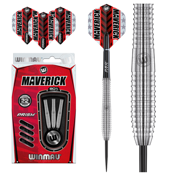 Maverick Steel Tip Darts 80% Tungsten