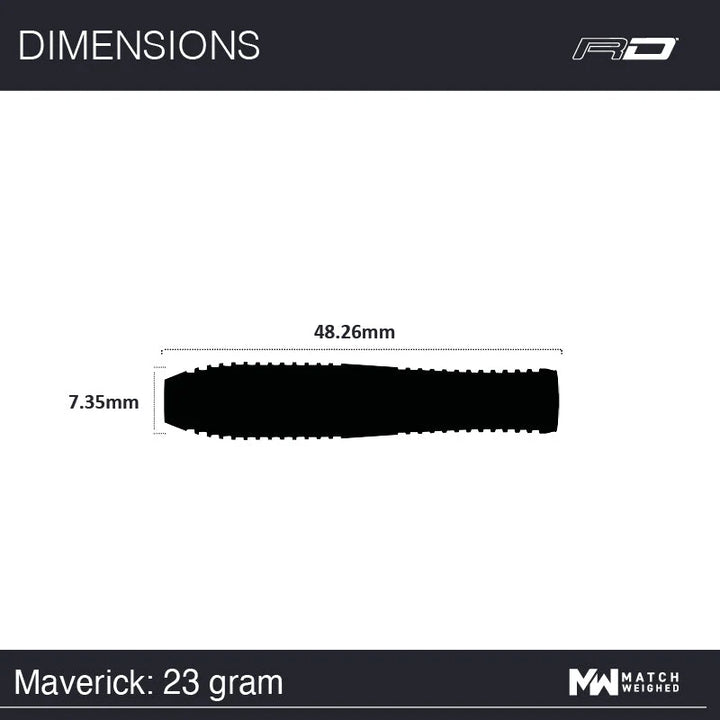 Maverick Steel Tip Darts 80% Tungsten