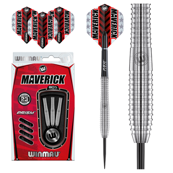 Maverick Steel Tip Darts 80% Tungsten