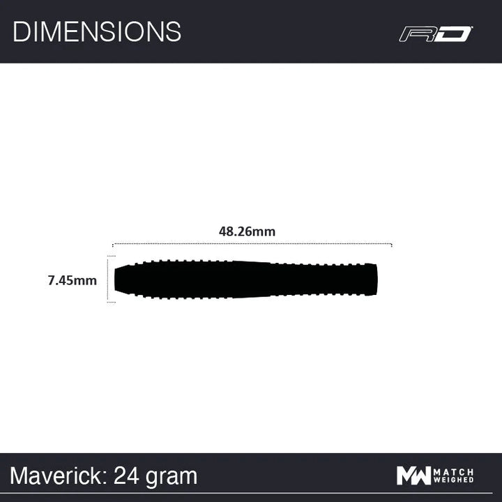 Maverick Steel Tip Darts 80% Tungsten