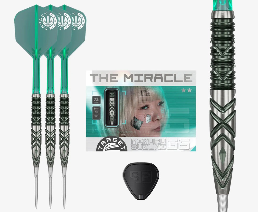 Mikuru Suzuki The Miracle G6 Swiss Point Darts 90% Tungsten