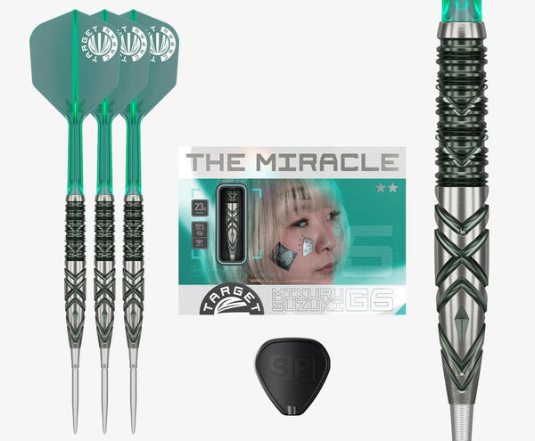 Mikuru Suzuki The Miracle G6 Swiss Point Darts 90% Tungsten