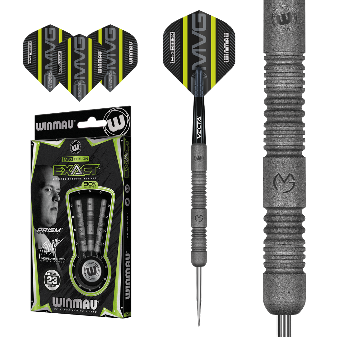 Michael van Gerwen Exact Steel Tip Darts 90% Tungsten