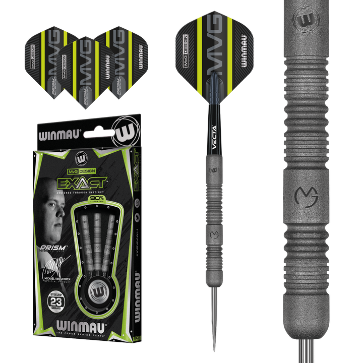 Michael van Gerwen Exact Steel Tip Darts 90% Tungsten