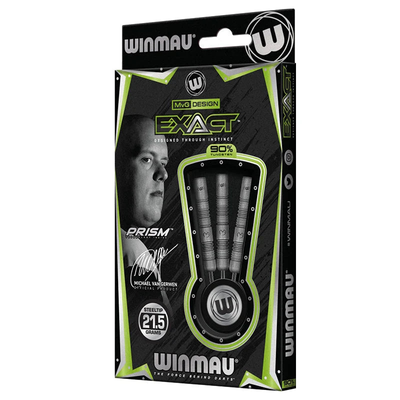 Michael van Gerwen Exact Steel Tip Darts 90% Tungsten