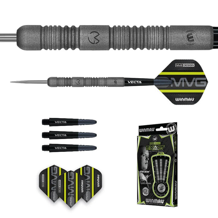 Michael van Gerwen Exact Steel Tip Darts 90% Tungsten