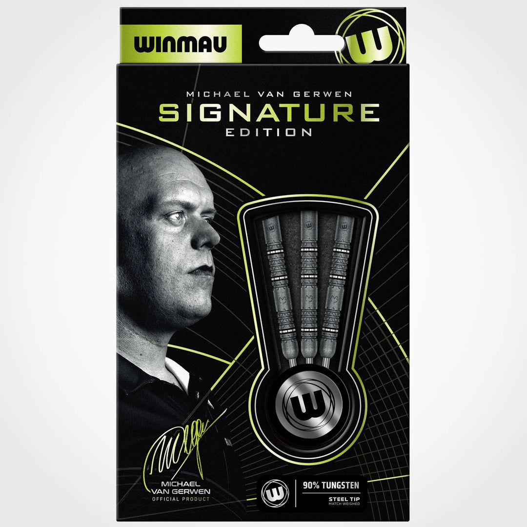 MVG Signature Edition Steel Tip Darts 90% Tungsten