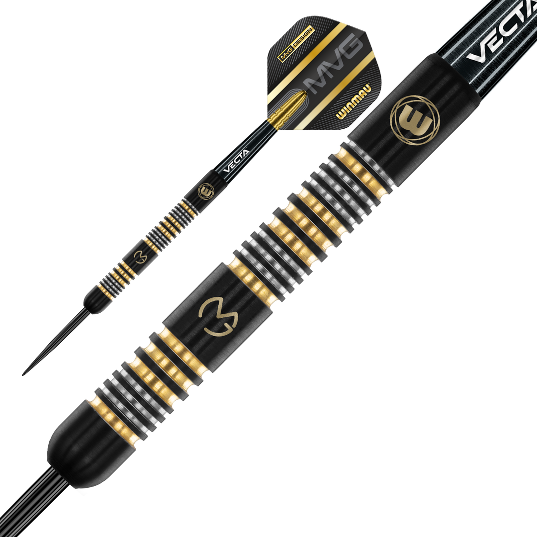 Michael van Gerwen Trilogy Steel Tip Darts 90% Tungsten