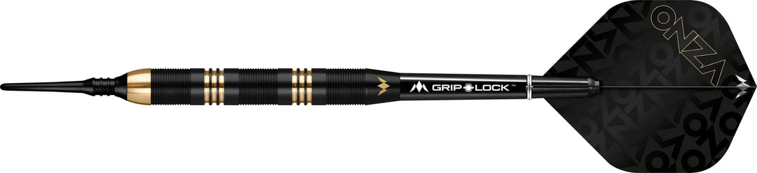 Mission Onza Black &amp; Gold M1 Soft Tip Brass Darts
