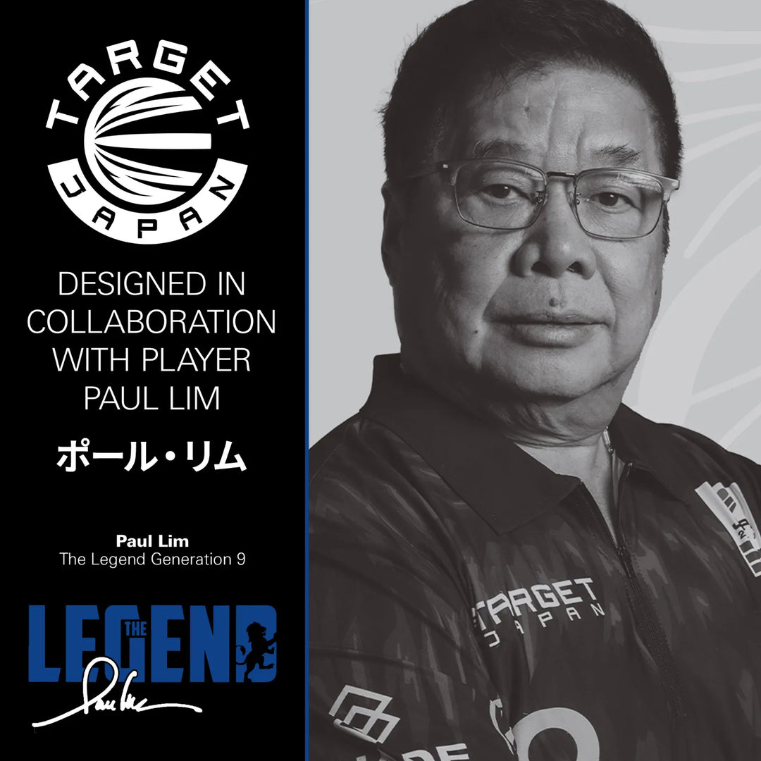 Paul Lim The Legend G9 Swiss Point Darts 90% Tungsten