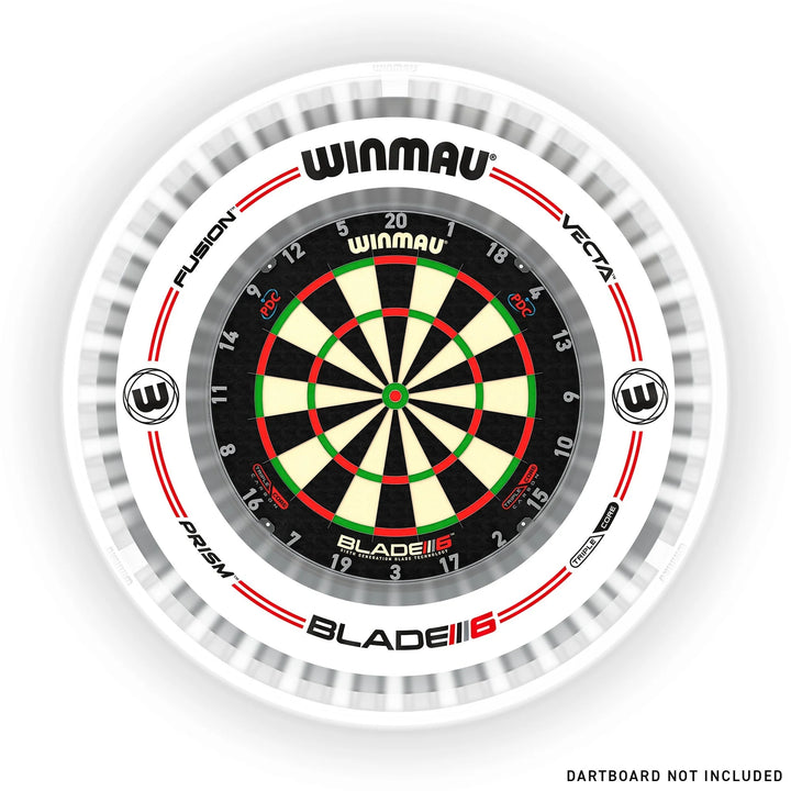 Winmau Plasma Ice White &amp; Surround Bundle